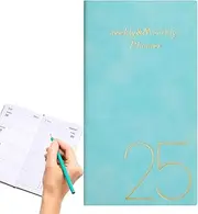 2025 Appointment Book,Daily Weekly and Monthly Calendar | Agenda 2025 for Daily Tasks, Vertical Calendar Book for Time Management