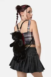 Black Kitty Backpack