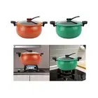 Micro Pressure Cooker Soup Meat Pot Non Stick Multipurpose Dun Soup Pot Cookware