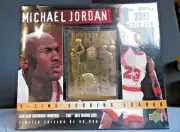1995 UPPER DECK® MICHAEL JORDAN 7X Scoring Leader 23KT® GOLD Trading Card SEALED