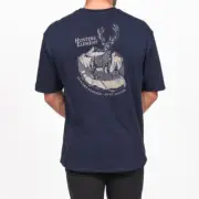 Hunters Element The Roar Mens T-Shirt Navy M