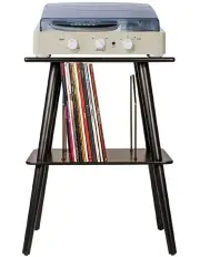 [Gadhouse] Brad MKII Record Player + Entertainment Stand Bundle in Ivorya