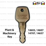 JCB Digger Key Excavator Dumper Manitou Bomag Tractor Forklift 14603