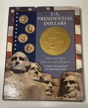 New Reader's Digest U.S. Presidential Dollars - Deluxe Coin Collectors Album