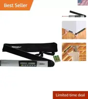 Level & Tool 40-6065 Digital Magnetic Level & Angle Locator w/ Dot Laser, 21"...