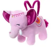 Gymboree Spice Market Purple Elephant Plush Purse Retail NWT