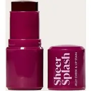 Barry M Sheer Splash Jelly Cheek & Lip Stain Pomegranate Pour, Purple
