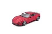 Bburago Licensed 1:24 Scale Ferrari R & P Roma Diecast Model Car Red