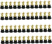 Kisangel Star Trophy Golden Rewards Miniture Trophy Winner Trophys Cups and Trophies Small Sports Trophy Medals for Prizes Award Trophy Multi-Function Sports Trophy Award Cup Plastic