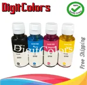 DC 4 pk GT51 GT52 ink refill kit for hp gt 51 GT Series 5820 5810 Ink Tank 310