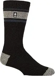 [HEAT HOLDERS] | Sockshop | Men's Original Winter Warm Thermal Twist Socks | 1 Pair | UK 6-11 / US 7-12 | TOG 2.34 | Fraser Charcoal Grey