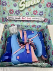 Roller Derby Candi South Beach Inline Skates Taffi - Blue Women 9 Men 8