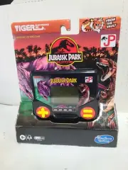 Jurassic Park LCD Handheld Retro Video Game 1993 Re-Issue Hasbro- New-