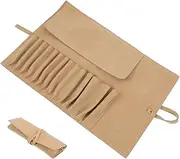 BIUDECO Rolling Wrap Bag Makeup Brush Storage Case Full Kit for Women Compact Storage