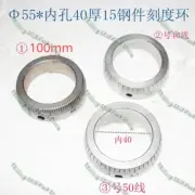 1pc 40/50/100mm Drilling Milling Machine Hand Wheel Scale Ring OD 55*40*15mm