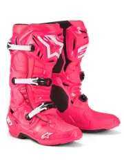 ALPINESTARS TECH 10 MX BOOTS - Diva Pink/White Size 11