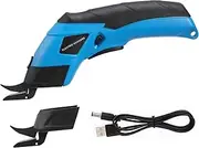 jojofuny Electric Cordless Scissors Rechargeable Handheld Cutting Tool with Ergonomic Handle Manganese Blades for Fabrics Carpets Cardboard Versatile and Scissors