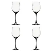 Vino Grande 4-Piece Crystal Wine Glass Set Size 330ml in White by Spiegelau