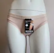 Bonds Ladies WZ5WBY GDU Base Blush Invisitails Microfibre Bikini Brief Size 16