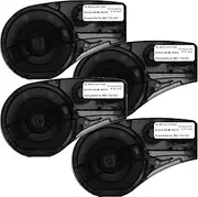 SIKOT Compatible M21-750-427 Self-Laminating Wire Wrap Cable Labels, 0.75 Inch Width, 4-Pack