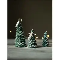 在飛比找ETMall東森購物網優惠-CHICROSE圣誕節圣誕樹造型手工香薰蠟燭節日餐桌家居裝飾