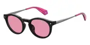 Polaroid PLD 6081/G/CS with Clip-On 3H2/0F Men's Glasses Black Size 49 - Private Health Rebate - Blue Light Block Available