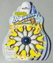 Vintage Miniature Light Up Bowling Game Ball w Flashing Lights NOS M&G Pacific