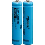 3.7V 350mAh 10440 LI-ION BATTERY 2PK
