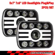 7x6" 5X7 LED Headlight Hi-Lo For Chevy Express Cargo Van 1500 2500 3500 (for: Peugeot)