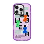 iPhone 16 Pro Impact Case MagSafe Compatible Animal Paradise no.10 small bear