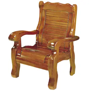 [特價]【Hampton 漢汀堡】巴恩斯南洋檜木實木單人椅
