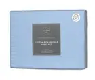 Ardor Boudoir 225TC Cotton Rich Sheet Set (Light Blue) - Double