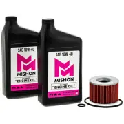 MISHON Engine Oil Change Kit for Kawasaki Ninja 250R EX250F EX250J 1988-2012
