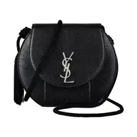 在飛比找momo購物網優惠-【YSL】YSL SAINT LAURENT銀字LOGO流蘇