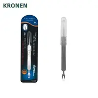 在飛比找樂天市場購物網優惠-KRONEN 優質皇冠粉刺夾(直)+刮棒勾 X-011 /粉