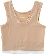 [BaronHong] Tomboy Chest Binder Sturdy Stretchy Pullover Mesh Masculine Tank Top