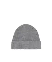 triomphe beanie in scottish cashmere One size medium gray