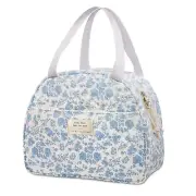 Lunch Box for WomenCute Quilted Lunch Tote BagReusable Insulated Lunch BoxLar...