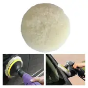 4PCS 3inch 100% Natural Wool Polishing Pad Buffing Pads Kit Polishing Buffer USA