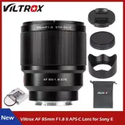 VILTROX 85mm F1.8 Mark II STM Auto Focus Full-Frame Lens for Sony A1 ZV-E1 A7RV