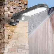 Rotatable Motion Sensor Solar Powered Light Wall Light Outdoor Solar Waterproof Exterior Wall Light for Front Door Backyard Garage Fence Patio Porch Decoration
