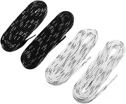 [Holibanna] Shoelace Hockey Shoe Laces Sneaker Lace up er Skates Black Flat Shoes Boots Lace Shoes Laces Shoe Rope Ice Shoe Tie Elastic Shoe Flat Shoe Yellow Cotton