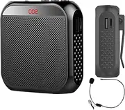 Personal Voice Amplifier | 2200mAh Voice Amplifier Tour Guide Speaker,Amplifiers Loudspeaker with Wired Microphone Headse, Portable Tour Guide Speaker for Coaches