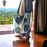 TOTE BAG NYLON 防水花卉印花托特包韓國托特包 GRAD A UNIQUE TOTE BAG COLLEGE