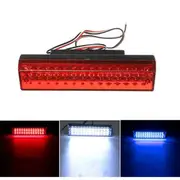 5W Universal Car LED Brake Tail Light Rear Strobe Lamp Warning Lighting Bar 13344 RED