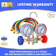 Manifold Gauge Set AC Charging Hose Air Conditioner HVAC A/C