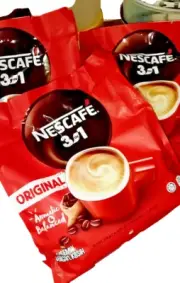 Nescafe 3 in 1 Blend & Brew 25 Sticks Original Instant Coffee - Express Ship