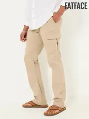 FatFace Mawes Natural Cargo Trousers (E82945) | $127
