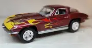 M2 Machines 1967 Chevrolet Corvette Red w/Flames LOOSE From TARGET ONLY 2 Pack