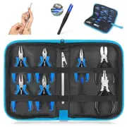 Jewelry Pliers Set Jeweler Making Tools Kit,Mini Craft Pliers Tool for Adults...